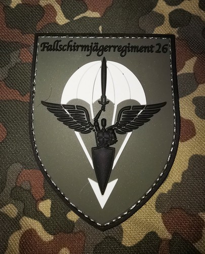 Patch rubber fallschirmjäger - rubber,