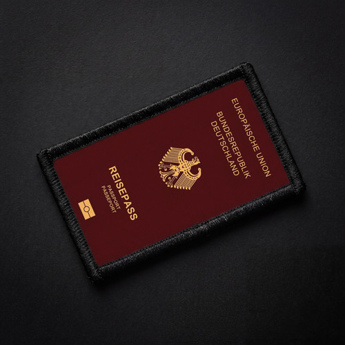 Reisepass deutschland patch - deutschland,