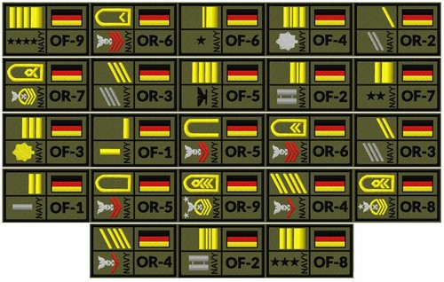 Rangabzeichen quer marine - rangabzeichen,