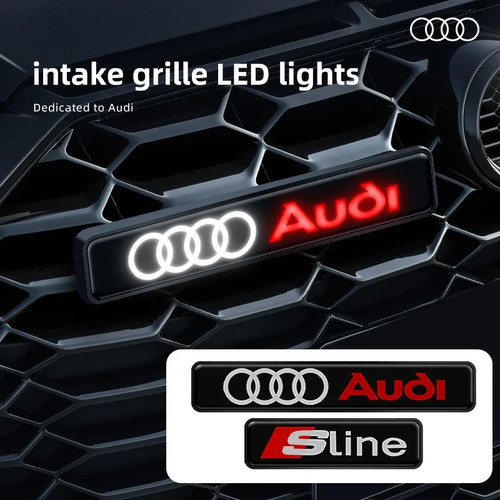 Audi led frontgrill - led, emblem