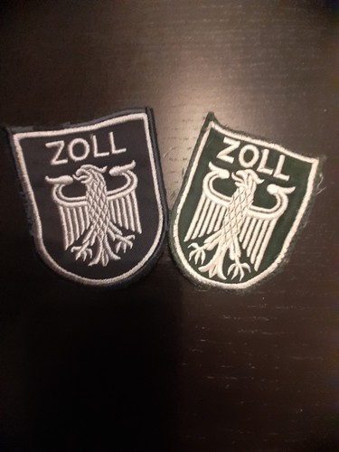 Abzeichen grenzzoll brd alte - abzeichen,