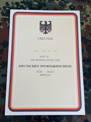 Bundeswehr sportabzeichen - bundeswehr,
