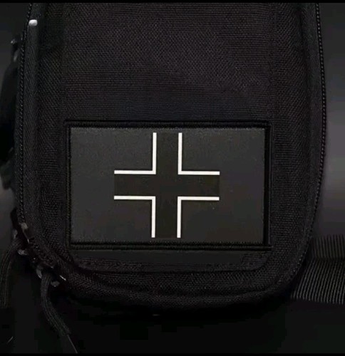Eisernes kreuz patch - eisernes, klett